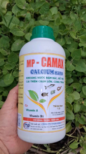 MP-CAMAX Calcium Nano 1L - Khoáng Canxi Đậm Đặc Cho Tôm Cá Ếch Lươn Hỗ Trợ Chậm Lớn Cong Thân