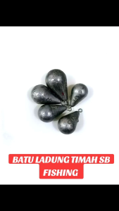 BATU LADUNG TIMAH SB SIZE 6 FISHING