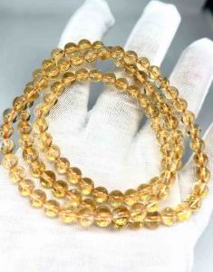 NATURAL CITRINE BRACELET ( Stone of abundance )