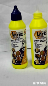 Chunbe LT-1121 Latex PVA White Glue 120ml - Adhesive Latex General Purpose - For Paper Fabric Craft Art Wood & More - 4oz - Made in Mexico