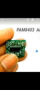 Micro PAM8403 5V Audio Amplifier Steteo 2 Channel 3 W Digidal Mini USB (COD)