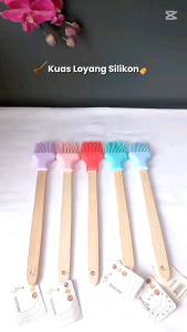 Alat Masak Silikon: Kuas Oles Mentega & Pengoles Bumbu