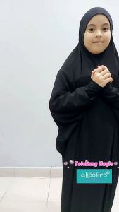 Telekung Magic Telekung Solat Kanak-Kanak Dan Dewasa Telekung Jubah Sarung by Aljoofre