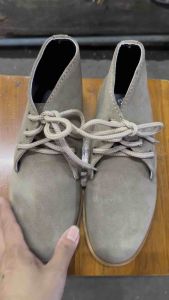 รองเท้าเช็คโก รองเท้าผู้ชายหนังกลับแท้100%พื้นยาง แข็งแรงทนทานไม่ลื่น รองเท้าหนังกลับ รองเท้าหนังกลับแท้ - Lazada