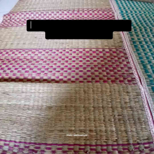 Tikar samak lipat Mendong 150x200cm / 75x200 cm Tikar lantai mendong tradisonal khas tasikmalaya anyaman rapih