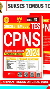 BUKU CPNS 2024 TERBARU | SUKSES TEMBUS TES CPNS 2024 TERKINI - TERUPDATE