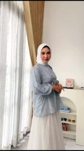 Desain Fashionable untuk Acara Penting: Atasan Lace Brokat & Blouse Lace Brokat Korean