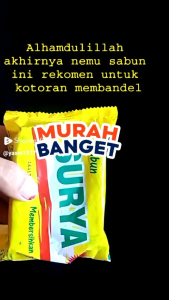 SABUN BATANG SURYA UNTUK PERAWATAN KULIT