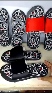 Sandal Rematik Kesehatan Refleksi Selop & Capit Terapi Pijat Kaki Asam Urat