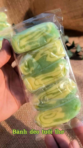 Bánh dẻo hoa bưởi tuổi thơ bịch 5 bánh ( Ăn vặt thuần chay)