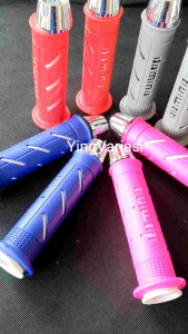 Handgrip Domino Plus Jalu Stang Pcx Supersoft Premium Universal PINK ABU SILVER BIRU SEPASANG