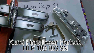Kunci Pintu Besar Harlock 180 SN / Handle Pintu Harlock 25 cm Fullset
