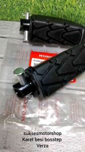 karet besi step bustep depan honda verza mega pro new monoshock