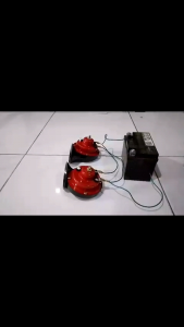 [2Pcs] Klakson keong Suara Ngebass stereo