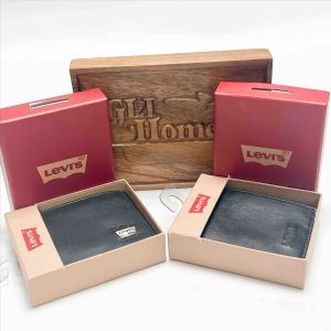 Original/Authentic Bi-Fold Mens Wallet Genuine Leather IMPORTED FROM USA Made in Cambodia