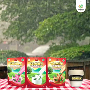 GOMILK Susu kambing etawa bubuk Dairy Milk 200gram plus herbal