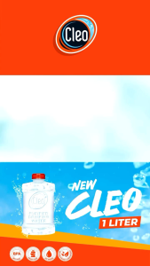 Air Minum CLEO Pure Water | Kemasan Botol 1 Liter | 1 Pcs