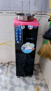 Máy lọc nước Karofi KAD X68 AiOtec 11 lõi lọc thiết kế hiện đại 2 ngăn lấy nước nóng lạnh phù hợp gia đình
