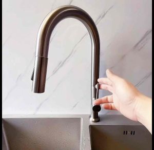 ✨Kitchen sink cold basin tap faucet Pull-Out model faucet-SG Warranty-(KP2-DP402-SC)