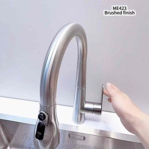 ✨Sink Faucet 3 mode Waterout Taps  Kitchen Pull out mixer Faucet SUS304 Tap SG Local Warranty (KP2-TE403-D Mixer)