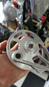 ฝาเบรคหลังเวฟ110i เวฟ125 เจาะ