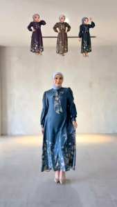 GAMIS MOTIF Dan MIDI DRESS OUTFIT KONDANGAN