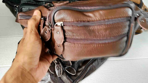 Tas Selempang Kulit Tas pinggang Waist Bag Pria Sapi kulit