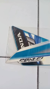 Stiker Striping Body Beat FI 2013 Warna Biru