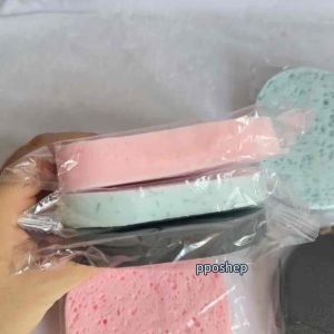 Extra Thick Facial Flutter Cleansing Sponge Wash Face Makeup Remover Span Muka Licin 20mm加厚珍珠清洁面扑