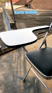 Kursi Kuliah Stainless fuji Binakarya / Kursi Kantor / Kursi Sandaran