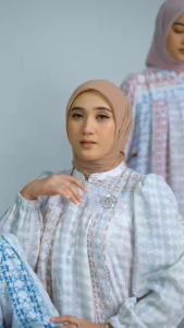 XAREENALIA DRESS By Nadheera luxury gamis dress muslim wanita Rayon premium busui wudhu friendly fashion muslimah modern kekinian terbaru