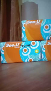 See-U Facial Tissue Classic 250Sheet 2ply / tissue wajah Serbaguna