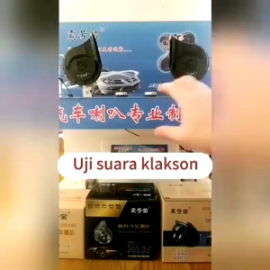 24 Volt Klakson Keong Truck Bus Fuso Tronton Universal 2 Pcs