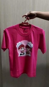 100rb Dapatkan 4 Pcs Kaos Anak Wanita Motif Cewek Memasak Bahan Katun - Uspectkids