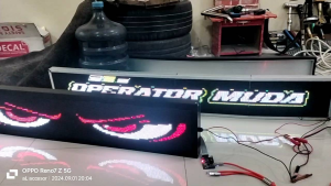 LAMPU RUNNING TEXT NEW MATA MOBIL BISA DI PAKAI SEMUA JENIS MOBIL