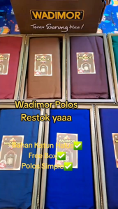 Sarung wadimor polos warna