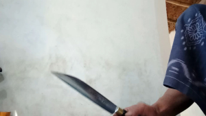 Pisau Daging Super Tajam Baja Asli Cap Garpu 18 cm