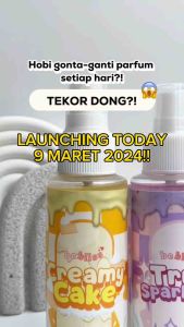 (AGEN JATIM) Parfum Bebliss Parfum Badan BPOM 100 ml