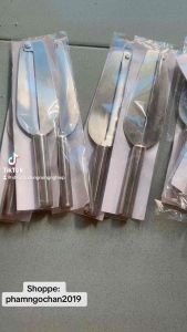 Dao bào inox lớn nhỏ (phần lưỡi inox 304 phần giữ lưỡi inox pha sắt tăng độ cứng cán dao inox ko hút nam châm)