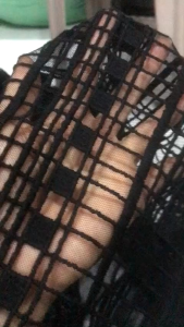 vải ren chỉ họa tiết sọc caro _( khổ 1m4) màu đen mềm đẹp may đầm váy áo