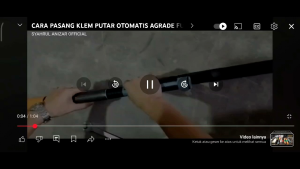 KLEM PUTAR KUNCI OTOMATIS MALAYSIA ORIGINAL 33MM KE PIPA 38MM COD