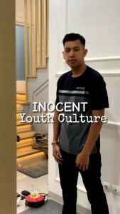 Kaos Distro Inocent Katun 24s Free Stiker