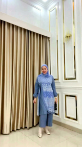 OneSet + Hijab Cerutu Pololinen Kode A4925