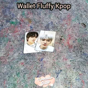 Dompet Mini Fluffy Kpop Boy Group | Seventeen EXO The boyz Stray kids