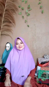 HIJAB INSTAN JUMA POLOS S / HIJAB POLOS PREMIUM / HIJAB JUMA