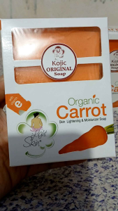 1pc LIGHT SKIN CARROT AND KOJIC SOAP BUNDLE PACK WITH VITAMIN E