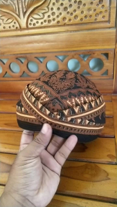 COD Blangkon solo jebeh motif modang ukuran dewasa