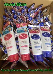 Tẩy tế bào chết Rosette Gommage Peeling Gel 120gr Nhật Bản