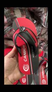 รองเท้าแตะหูหนีบ TRITA รุ่น G68 (สีดำ-แดง) พื้นโฟมเบา ใส่สบาย รองเท้าแตะผู้ชาย/ผู้หญิง ขนาด 38-45