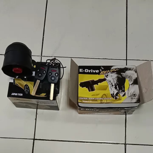 paket alarm mobil kunci honda + central lock pintu mobil model kunci honda jazz